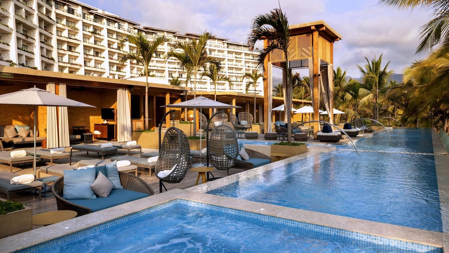Fotografía profesional de hotel en Puerto Vallarta